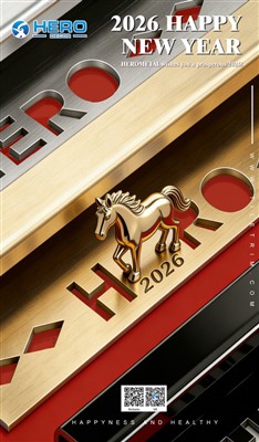 Crafting The Future: HERO METAL تبریک سال نو را به شرکای جهانی ما ارسال می کند